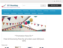 Tablet Screenshot of bunting.eu
